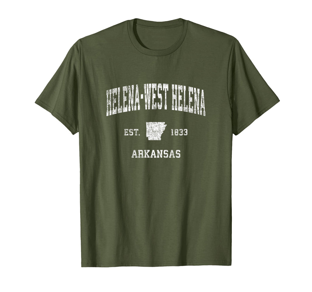Helena West Helena Arkansas Ar Athletic T-Shirt - Unique Graphic Men Women - T-Shirt, Sweatshirt, Hoodie