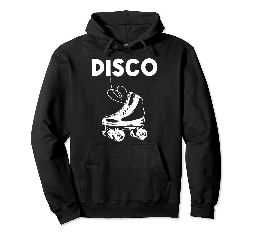 Roller Skating Disco Derby Skates Hoodie - Fun Novelty Design for Adults - T-Shirt, Sweatshirt, Hoodie