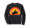 Sunset Bull Riding Cowboy Rodeo Sweatshirt - Graphic Print Men Women - T-Shirt, Sweatshirt, Hoodie