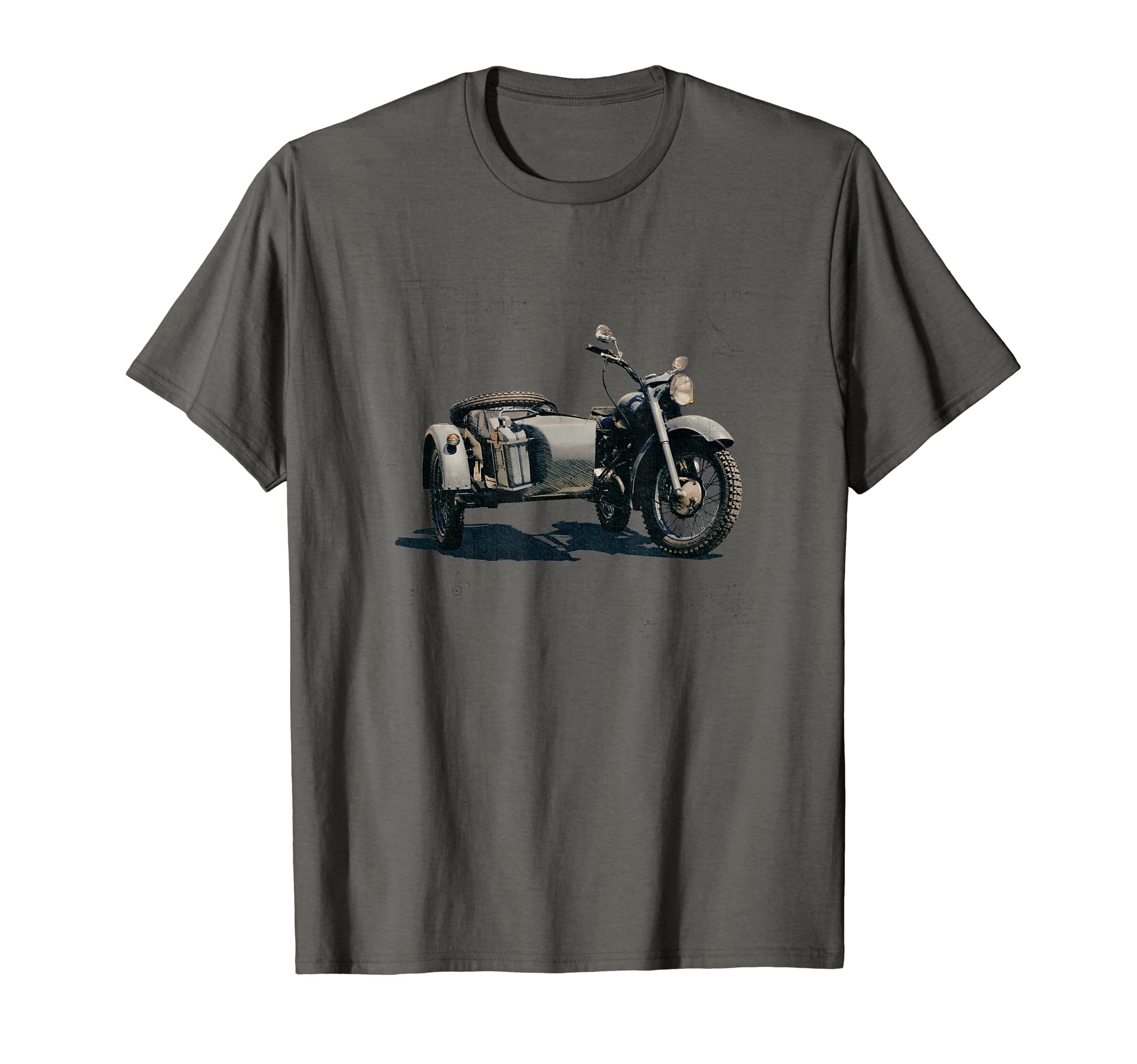Tricycle Motorcycle Lover Drawing T-Shirt - Fun Novelty Design Men Women - T-Shirt, Sweatshirt, Hoodie