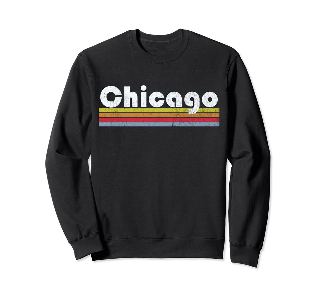 Chicago Pride City 70S 80S 90S Sweatshirt - Casual Everyday Wear Unisex - T-Shirt, Sweatshirt, Hoodie