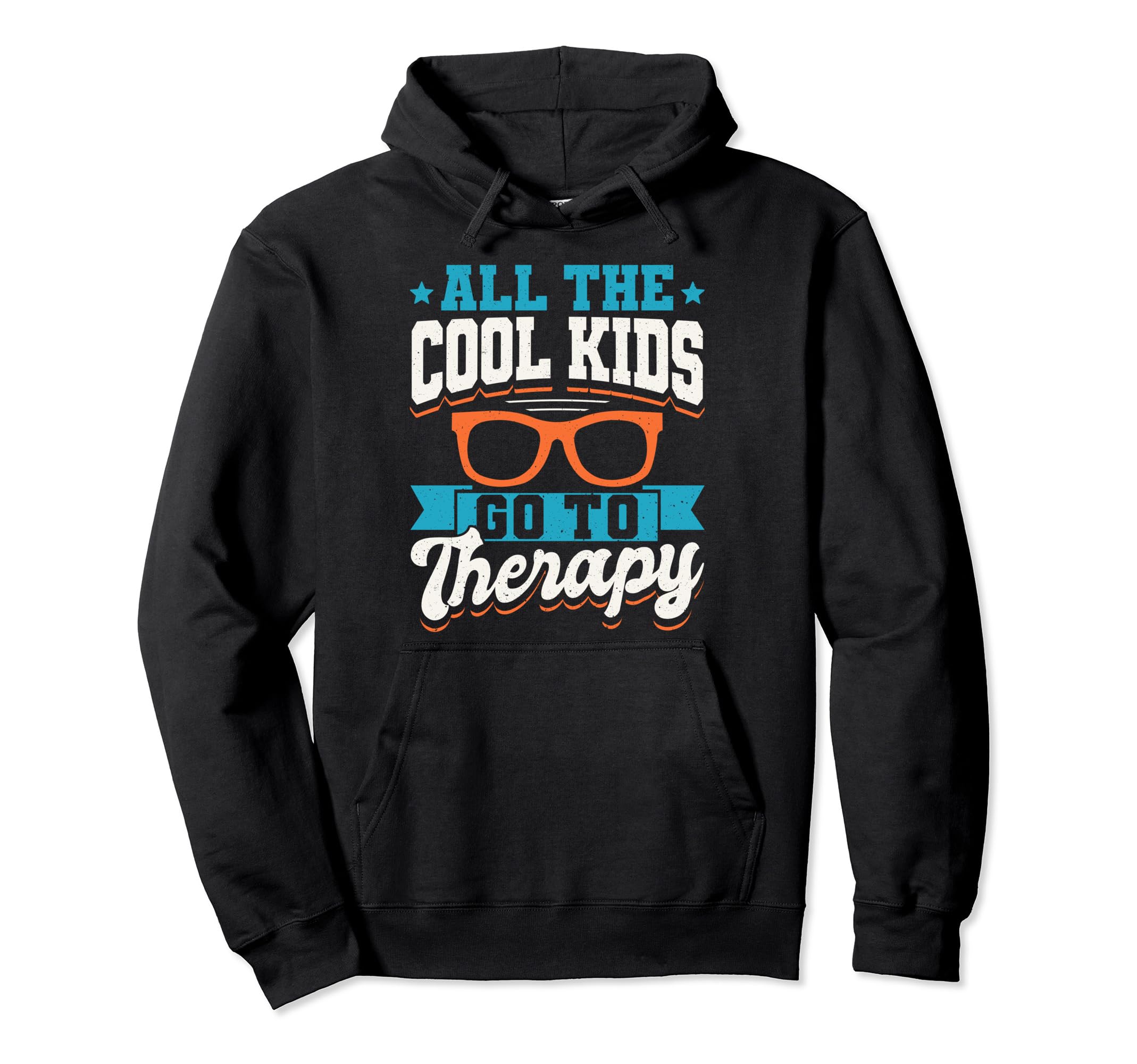 Mental Health And Wellbeing Go To Hoodie - Casual Everyday Wear Unisex - T-Shirt, Sweatshirt, Hoodie