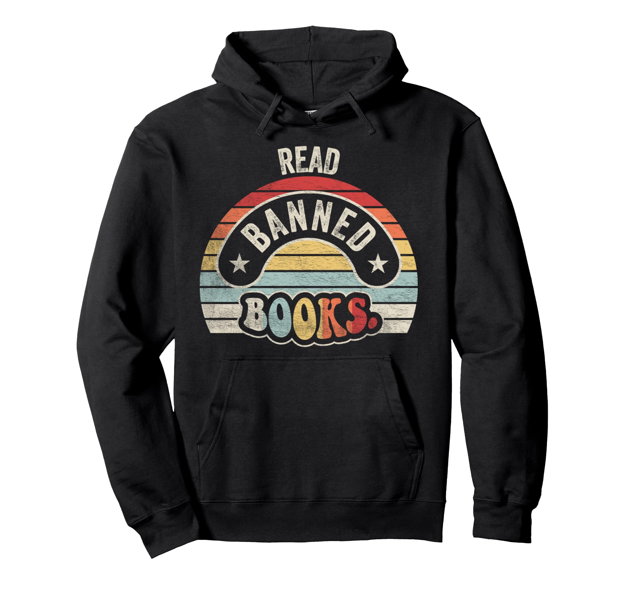Read Banned Books Inspired Typography Hoodie - Unique Graphic Men Women - T-Shirt, Sweatshirt, Hoodie