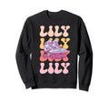 Lily Name Roller Skating Hobby Sweatshirt - Unique Graphic Unisex - T-Shirt, Sweatshirt, Hoodie