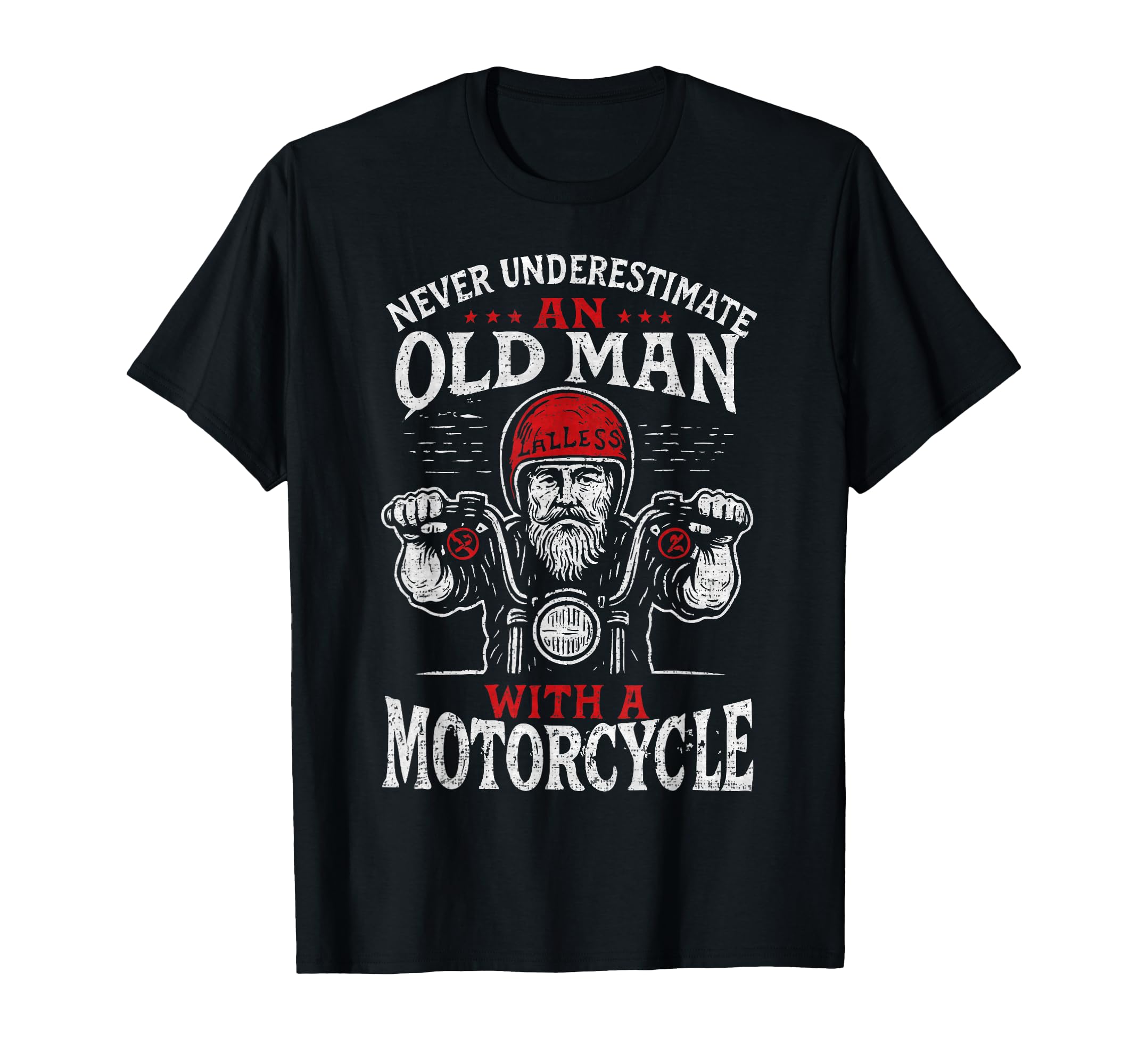 Never Underestimate Old T-Shirt - Casual Everyday Wear for Adults - T-Shirt, Sweatshirt, Hoodie