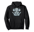 Meditation Elephant Yoga Pose Relaxing Hoodie - Unique Graphic Unisex - T-Shirt, Sweatshirt, Hoodie