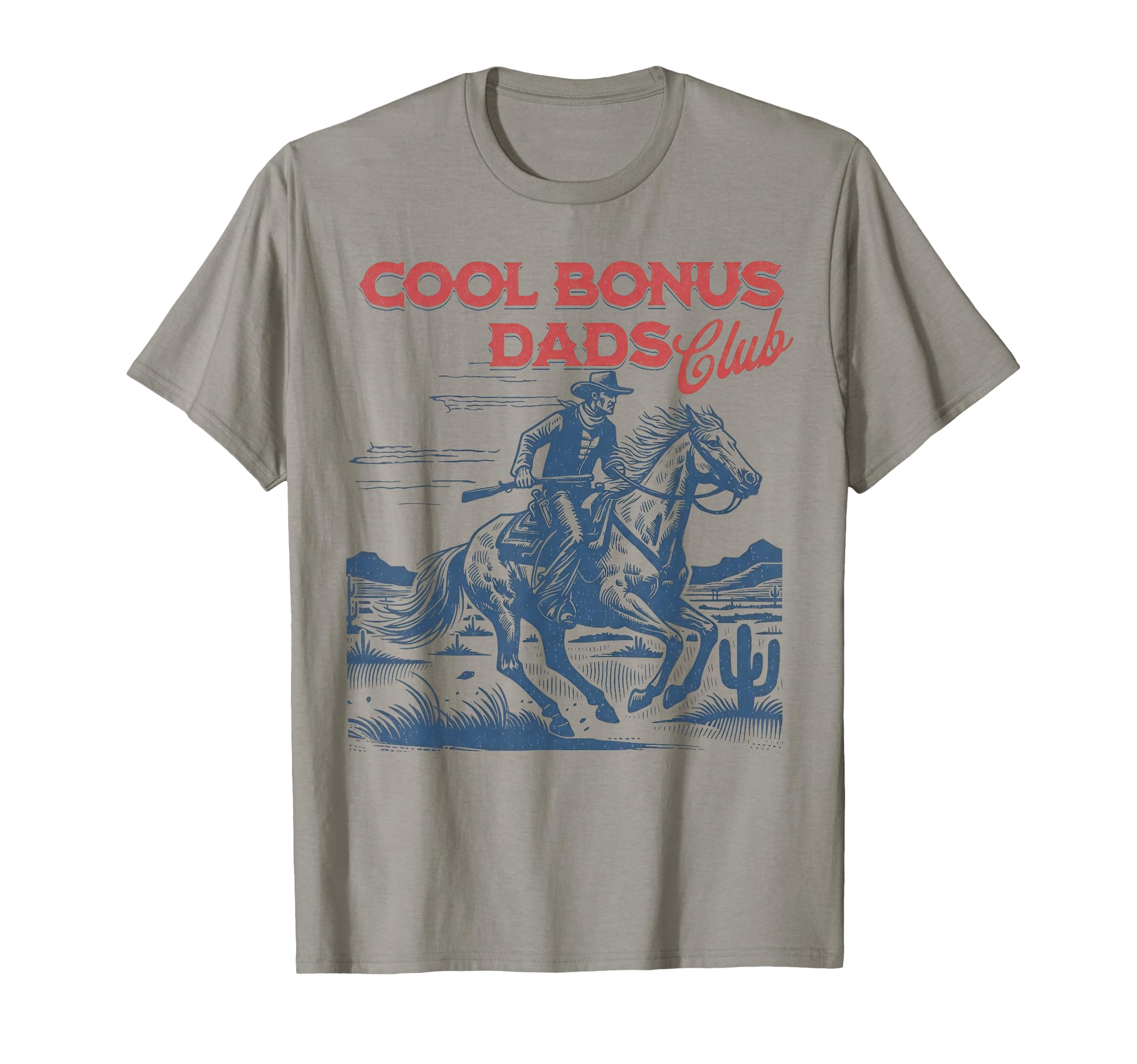 Bonus Dads Club Cowboy 90S Fathers T-Shirt - Custom Art Print for Adults - T-Shirt, Sweatshirt, Hoodie