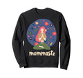 Mommaste Mom Om Yoga Meditation Sweatshirt - Fun Novelty Design Unisex - T-Shirt, Sweatshirt, Hoodie