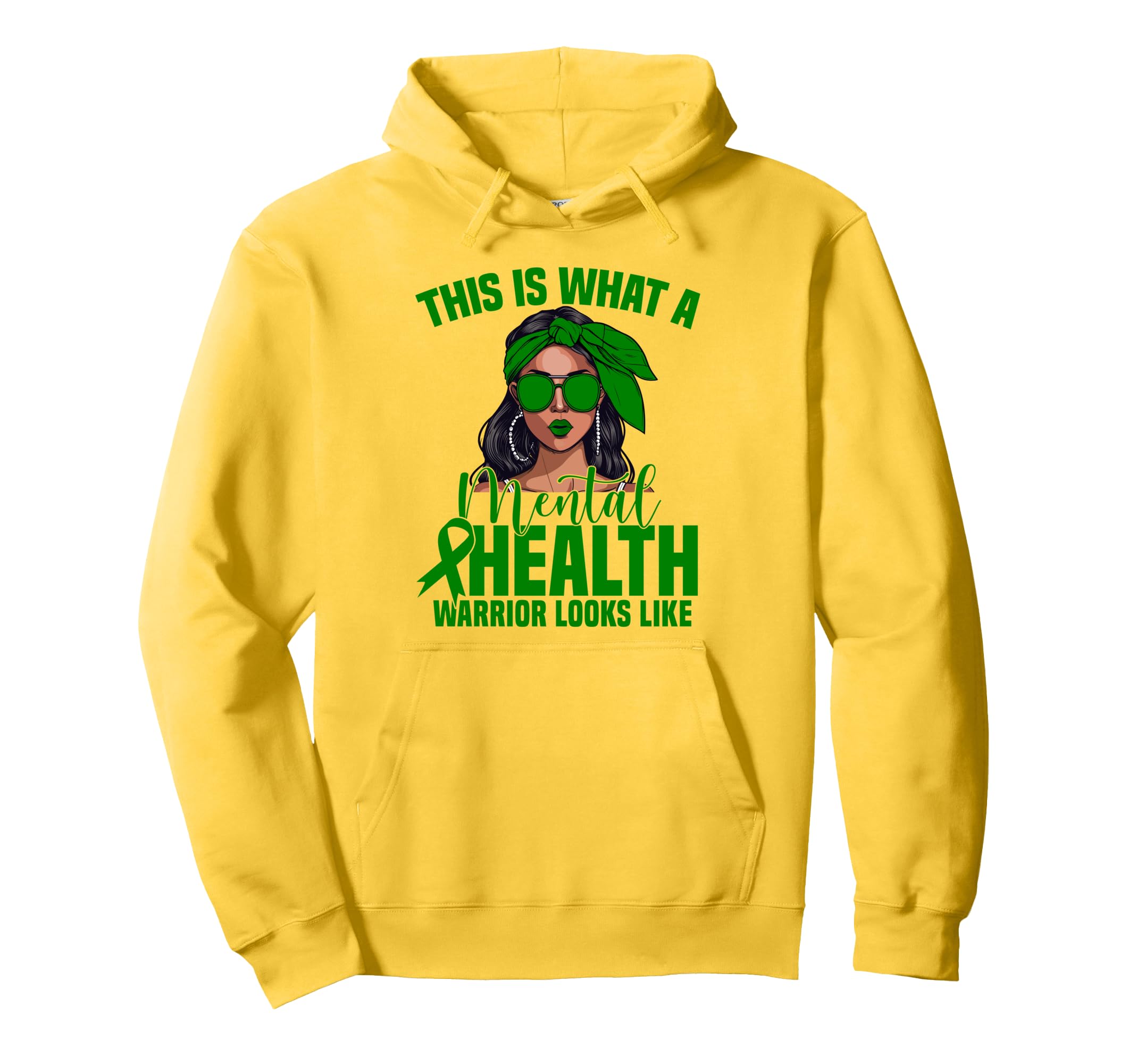 Mental Health Warrior Fighter Hoodie - Aesthetic Graphic for Adults - T-Shirt, Sweatshirt, Hoodie