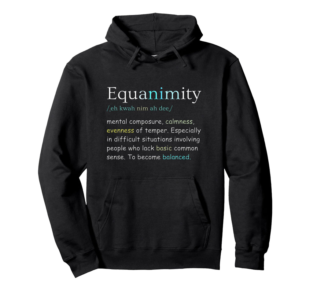 Self Care Self Love Equanimity Hoodie - Novelty Apparel Men Women - T-Shirt, Sweatshirt, Hoodie