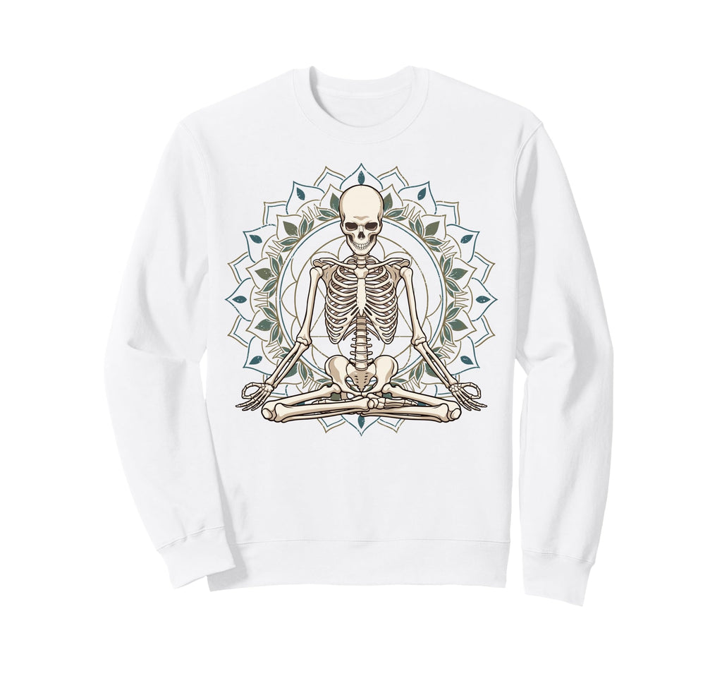 Yoga Meditation Lotus Pose Sweatshirt - Novelty Apparel for Adults - T-Shirt, Sweatshirt, Hoodie