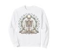 Yoga Meditation Lotus Pose Sweatshirt - Novelty Apparel for Adults - T-Shirt, Sweatshirt, Hoodie