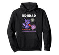 Adhd D Roll Concentration Neurodiversity Hoodie - Aesthetic Graphic Unisex - T-Shirt, Sweatshirt, Hoodie