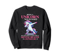 Funny Unicorn Mental Health Sweatshirt - Minimalist Print Men Women - T-Shirt, Sweatshirt, Hoodie