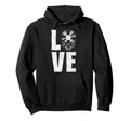 I Love Vinyl Old School Record Hoodie - Custom Art Print Men Women - T-Shirt, Sweatshirt, Hoodie