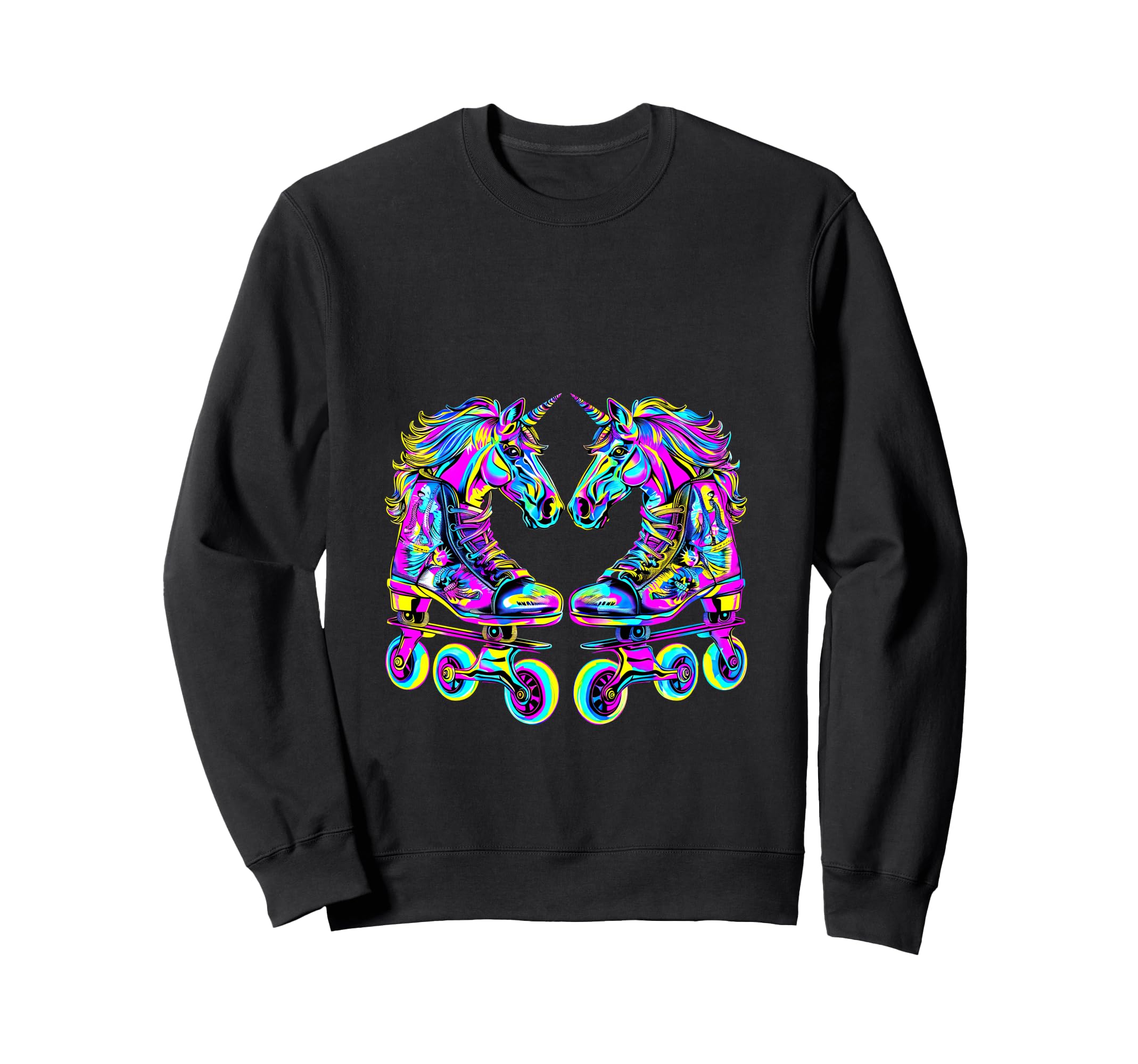 Streetwear Synth Wave 80S 90S Sweatshirt - Custom Art Print Men Women - T-Shirt, Sweatshirt, Hoodie