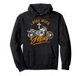 Christian Motorcycle Biker I Ride Hoodie - Aesthetic Graphic for Adults - T-Shirt, Sweatshirt, Hoodie