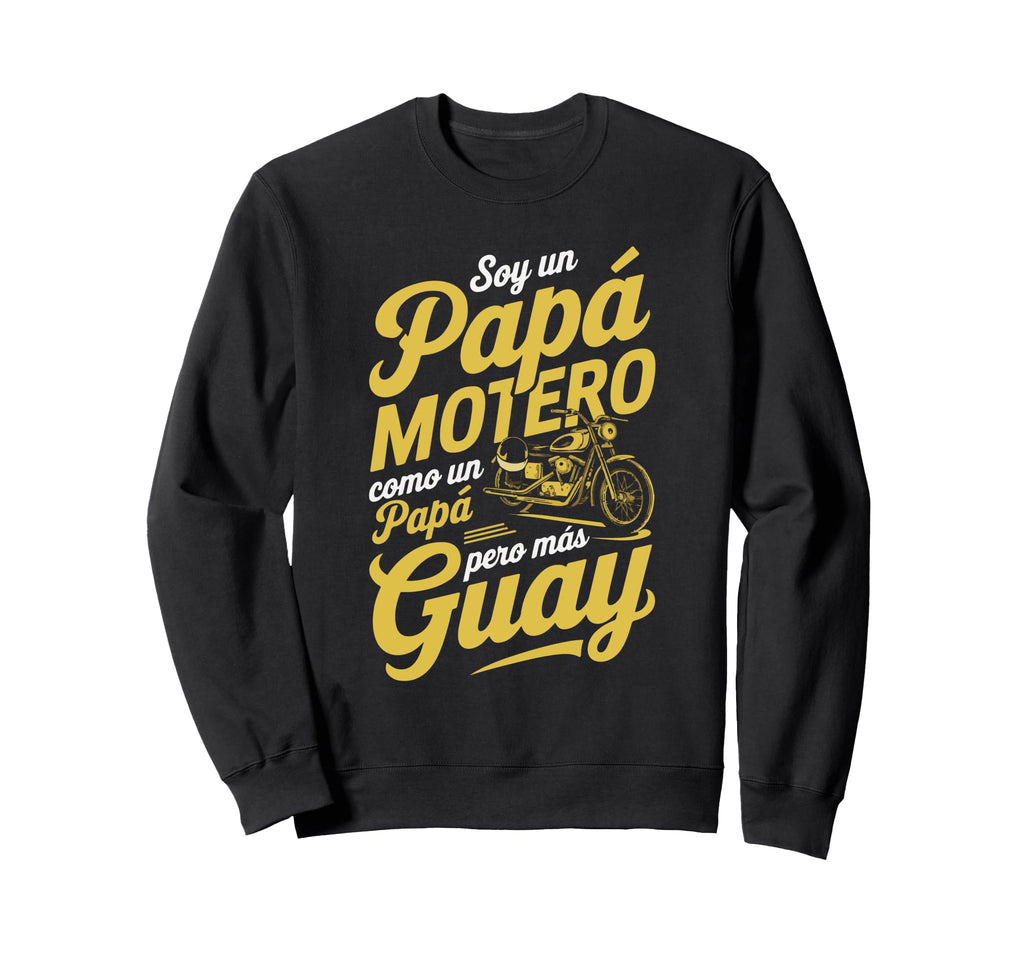 Dad Biker Funny Motorcycle Gift Sweatshirt - Minimalist Print Men Women - T-Shirt, Sweatshirt, Hoodie