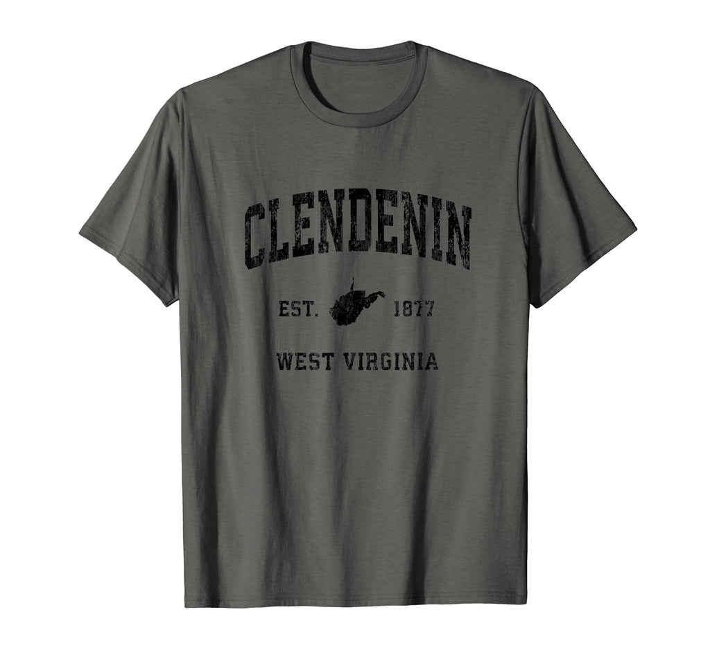 Clendenin West Virginia Wv Athletic T-Shirt - Minimalist Print Unisex - T-Shirt, Sweatshirt, Hoodie