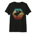 Rodeo Bull Riding Cowboy Tri Blend T-Shirt - Graphic Print for Adults - T-Shirt, Sweatshirt, Hoodie