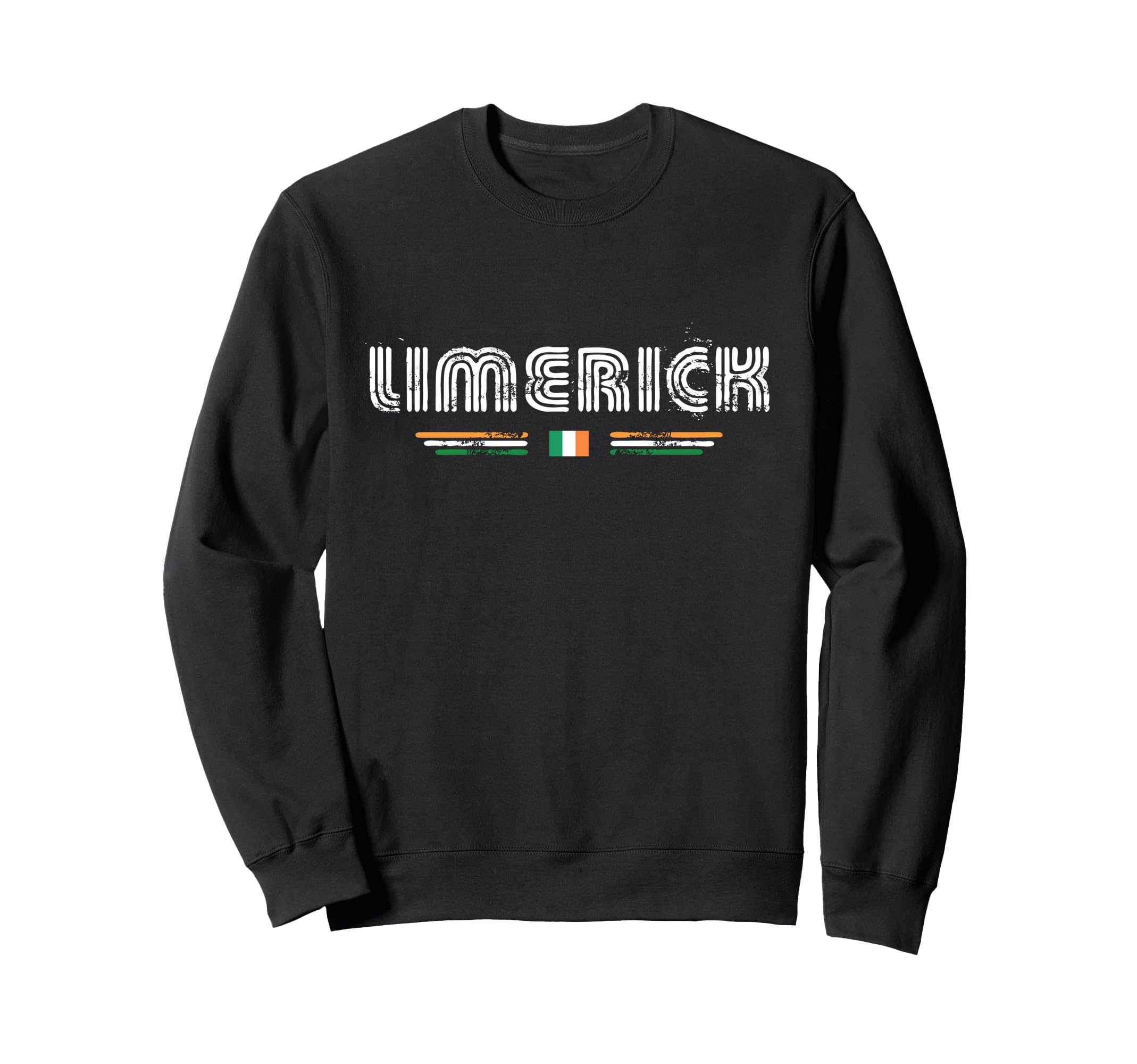 Limerick Ireland 70S 80S Type Sweatshirt - Minimalist Print Unisex - T-Shirt, Sweatshirt, Hoodie