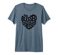 Too Blessed To Be Stressed Pilates Mental T-Shirt - Unique Graphic Unisex - T-Shirt, Sweatshirt, Hoodie