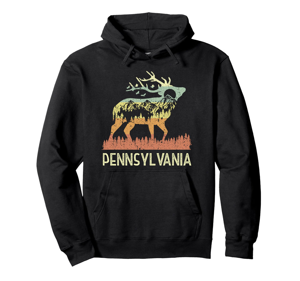 Pennsylvania 70S 80S Nature Hoodie - Graphic Print Unisex - T-Shirt, Sweatshirt, Hoodie