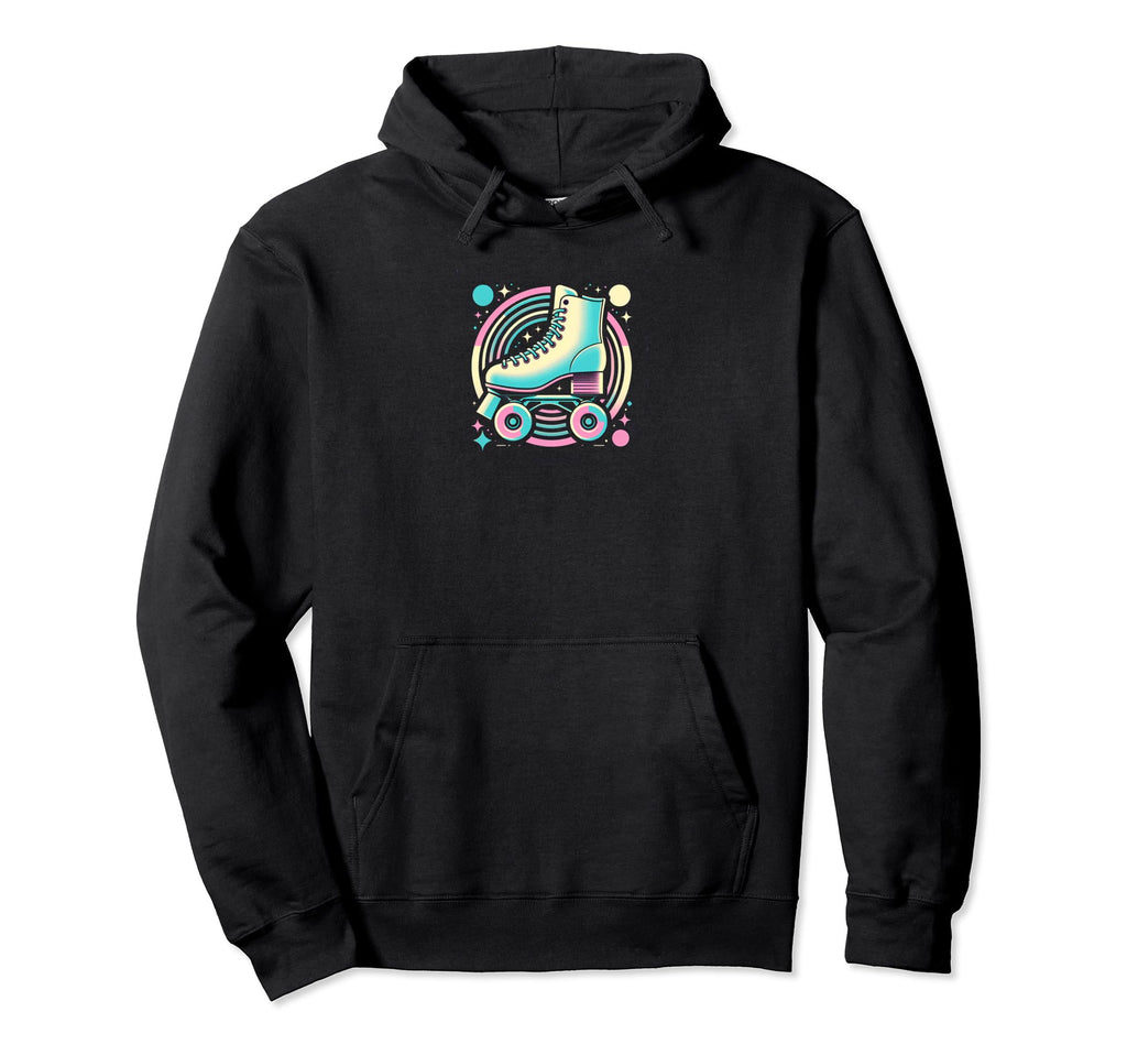 Roller Skate Disco Fever Hoodie - Minimalist Print Unisex - T-Shirt, Sweatshirt, Hoodie
