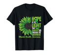 Green Ribbon Mental Health Awareness T-Shirt - Custom Art Print for Adults - T-Shirt, Sweatshirt, Hoodie