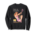 Flor De Tabacos Cigar Advertisement Pinup Sweatshirt - Graphic Print Unisex - T-Shirt, Sweatshirt, Hoodie