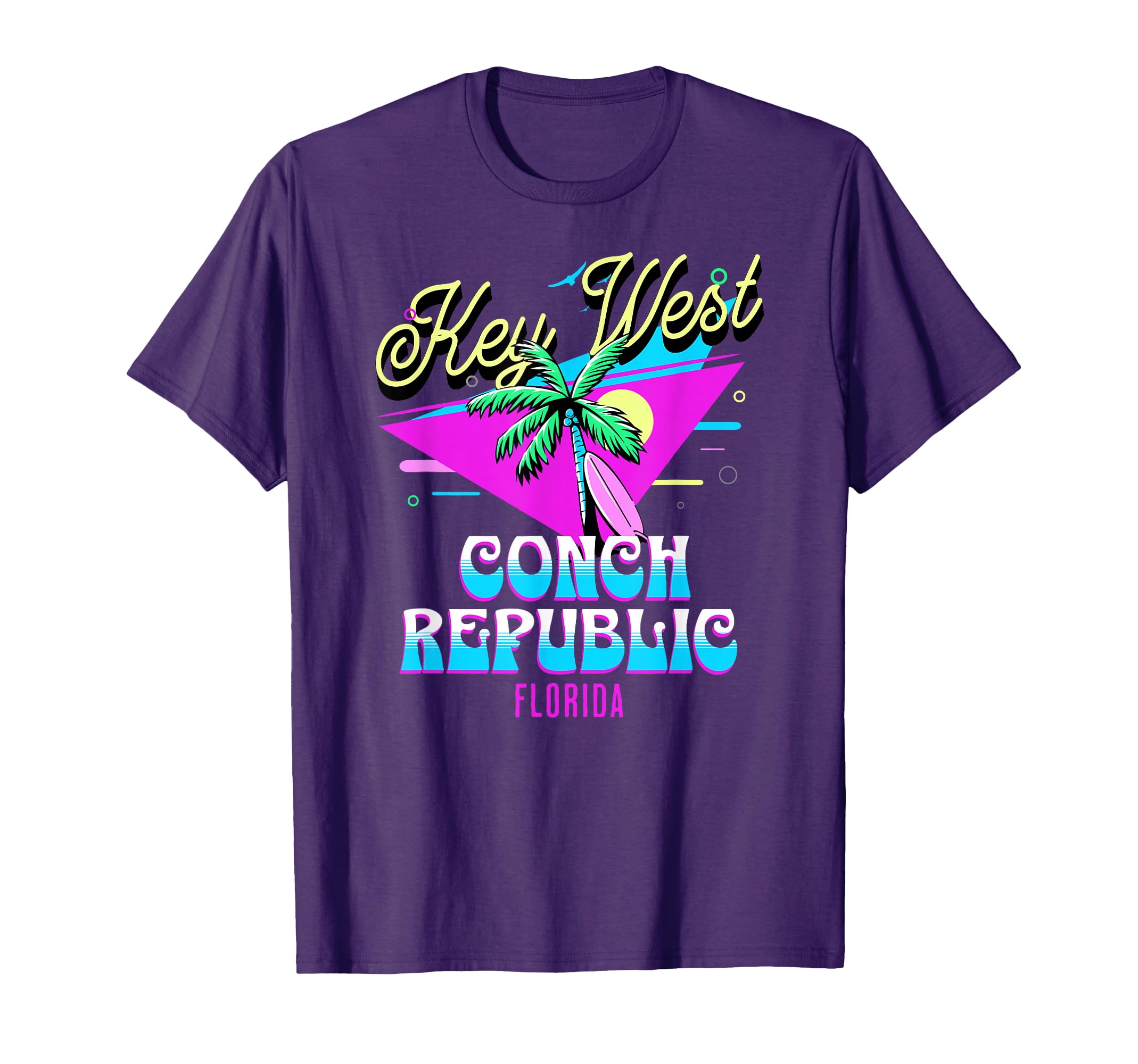 Conch Republic 80S 90S Aesthetic Key T-Shirt - Novelty Apparel for Adults - T-Shirt, Sweatshirt, Hoodie