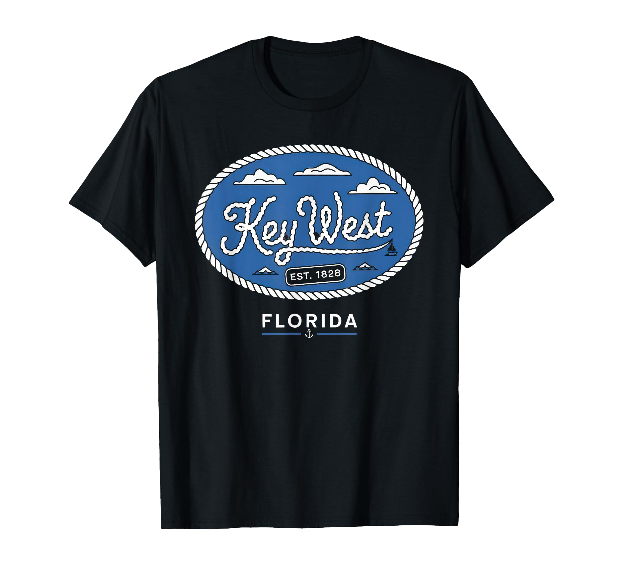 Key West Florida Rooster Vaction Summer T-Shirt - Graphic Print Men Women - T-Shirt, Sweatshirt, Hoodie
