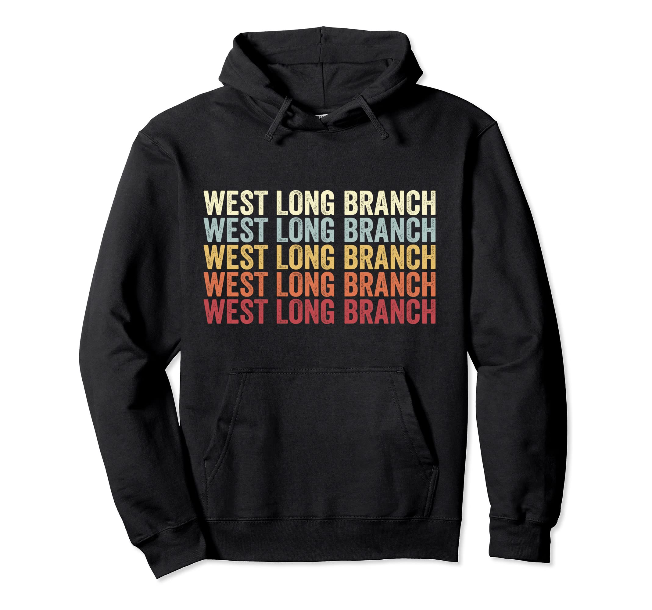 West Long Branch New Jersey West Long Hoodie - Unique Graphic Men Women - T-Shirt, Sweatshirt, Hoodie