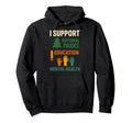 I Support National Parks Education Hoodie - Aesthetic Graphic for Adults - T-Shirt, Sweatshirt, Hoodie