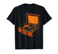 Vinyl Record Player Music Sweatshirt - Minimalist Print Men Women - T-Shirt, Sweatshirt, Hoodie