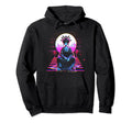 Vaporwave Geisha 80S Synthwave 28 Hoodie - Graphic Print Unisex - T-Shirt, Sweatshirt, Hoodie