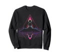 Synthwave Alien Buddha Cyberpunk Sweatshirt - Streetwear Style Men Women - T-Shirt, Sweatshirt, Hoodie