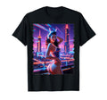 Hot Retrofuturism Pinup 1 T-Shirt - Graphic Print Men Women - T-Shirt, Sweatshirt, Hoodie