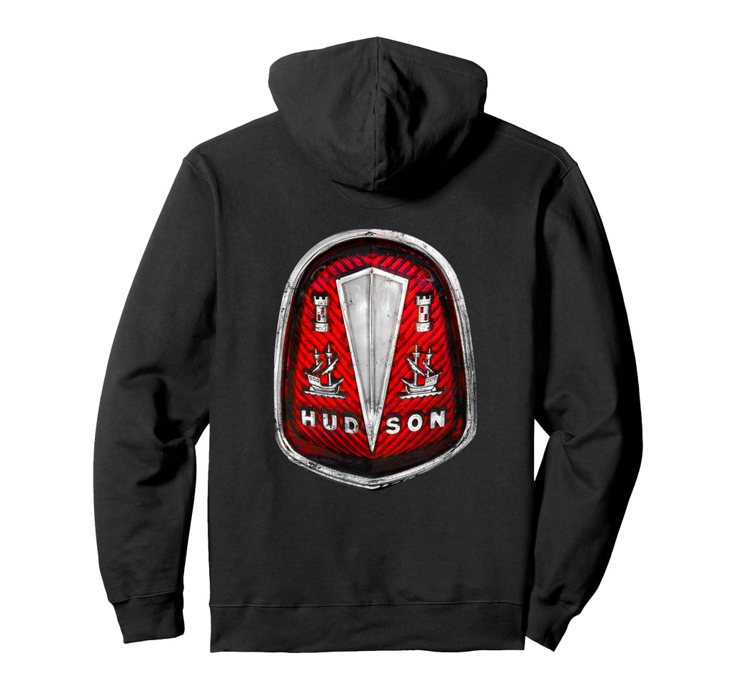 Car Logo Hudson Motor Car Co 1910 1954 Hoodie - Graphic Print for Adults - T-Shirt, Sweatshirt, Hoodie