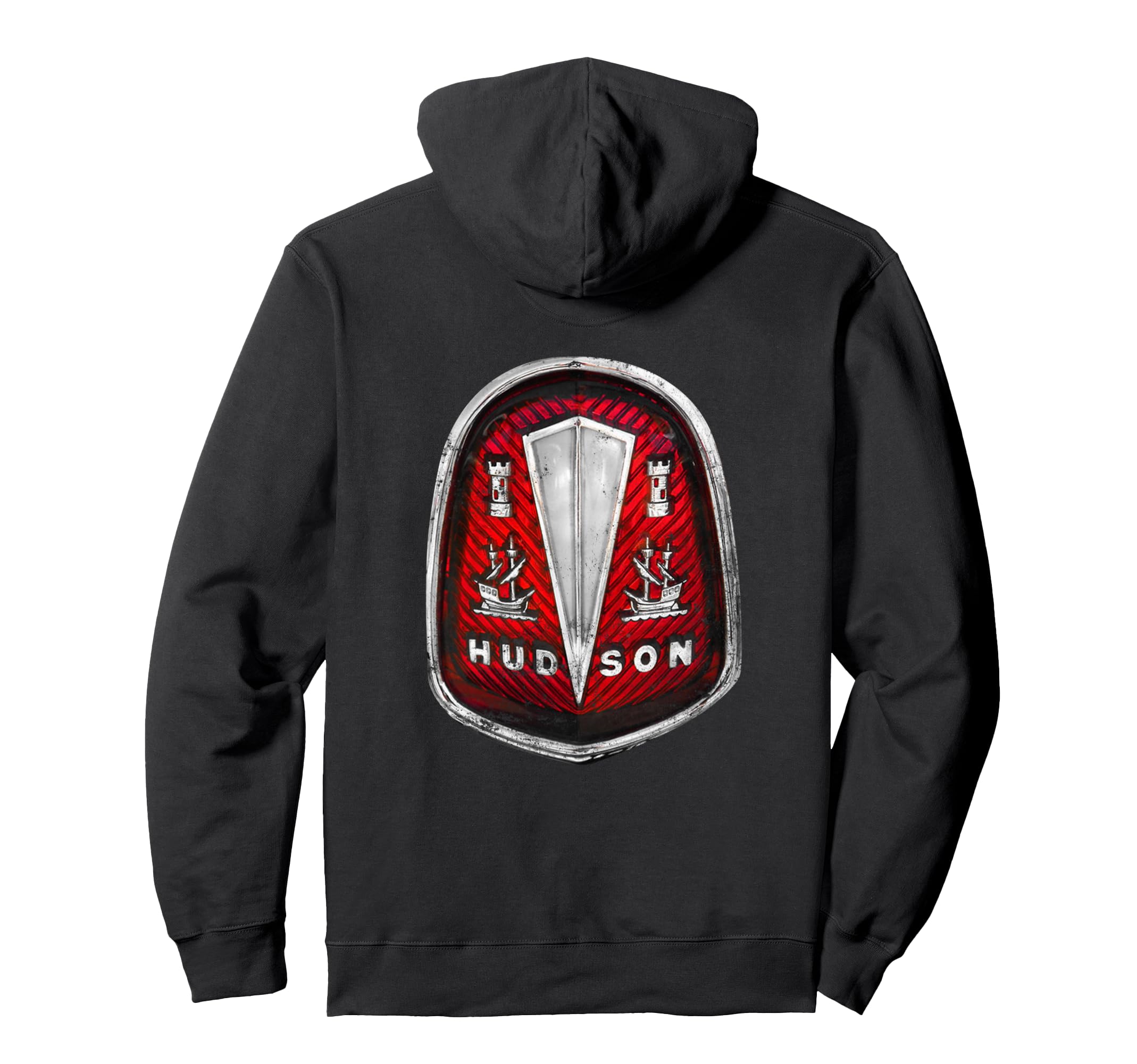 Car Logo Hudson Motor Car Co 1910 1954 Hoodie - Graphic Print for Adults - T-Shirt, Sweatshirt, Hoodie