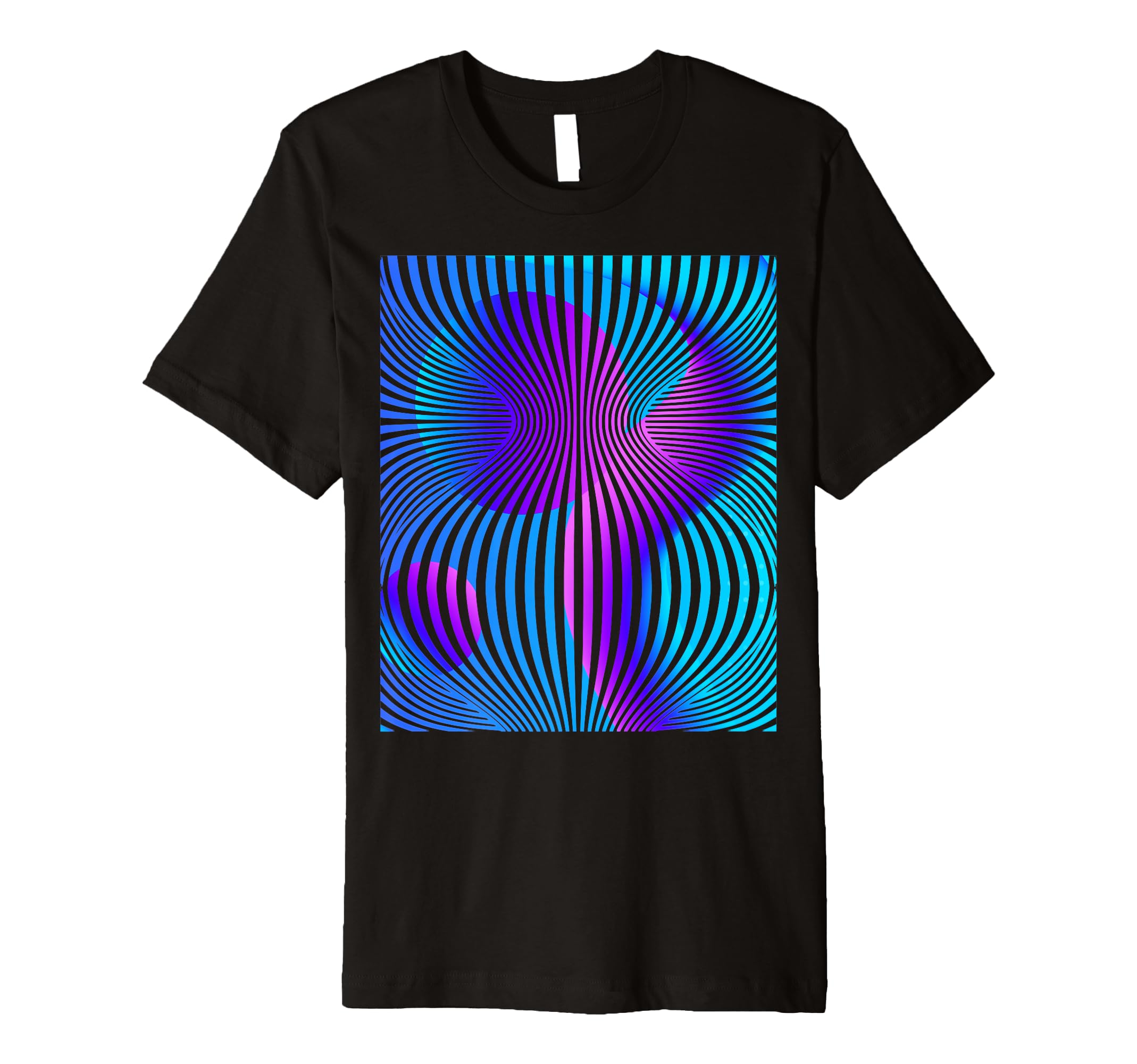 Vaporwave Vortex Synthwave 80S T-Shirt - Fun Novelty Design Men Women - T-Shirt, Sweatshirt, Hoodie