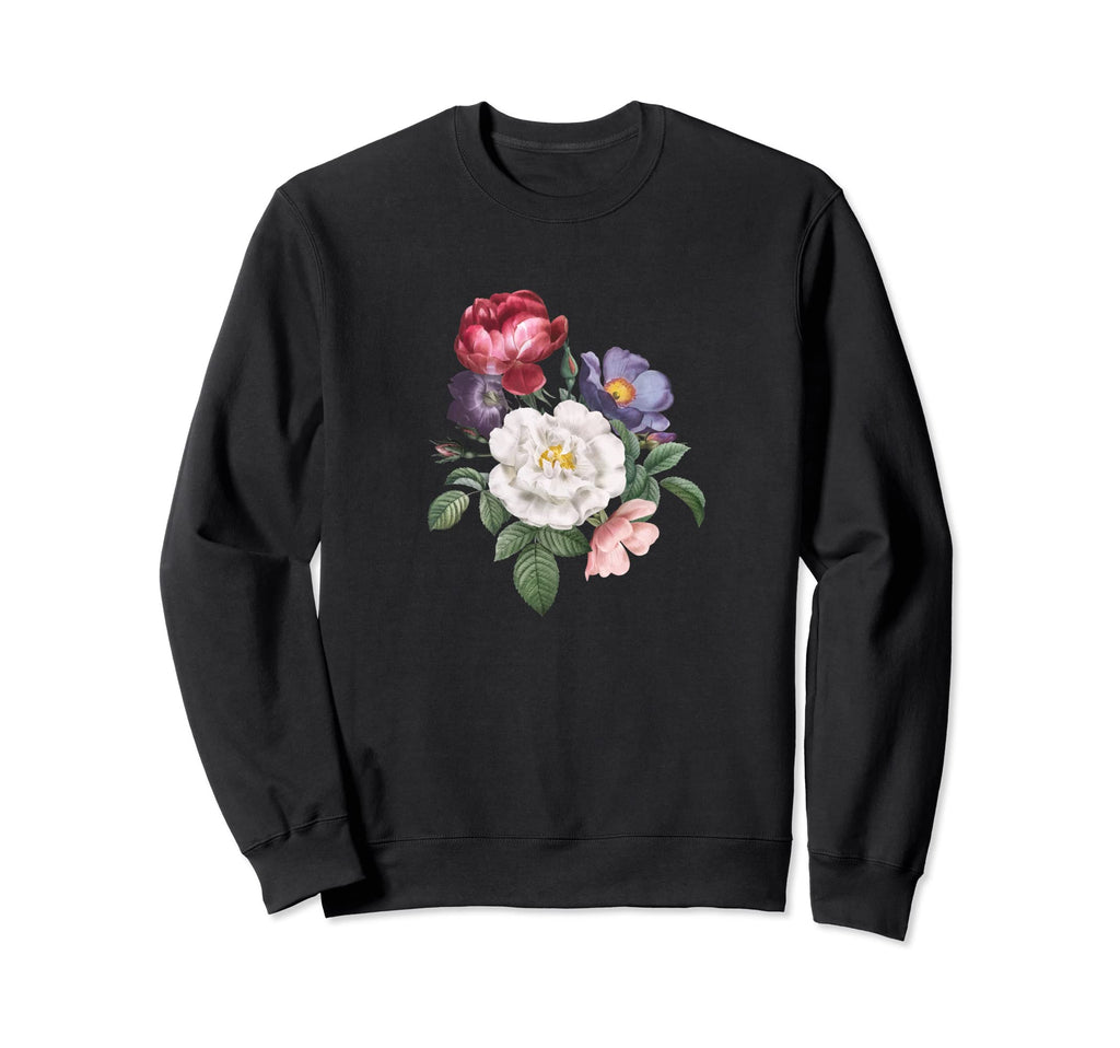 Roses Vacation Casual Sweatshirt - Trendy Graphic Unisex - T-Shirt, Sweatshirt, Hoodie