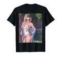 Sexy Beautiful Blonde Pinup Model T-Shirt - Trendy Graphic Men Women - T-Shirt, Sweatshirt, Hoodie