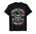 Skull Biker Lives Matter Motorcycles T-Shirt - Minimalist Print for Adults - T-Shirt, Sweatshirt, Hoodie