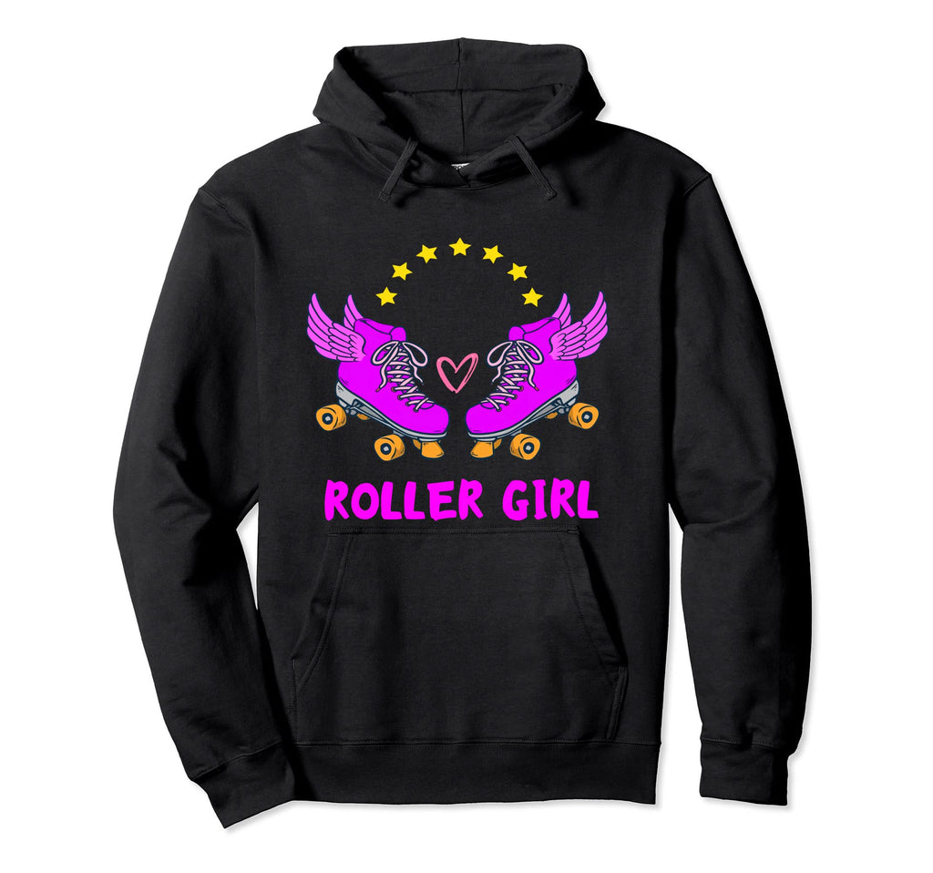 Funny Roller Skater Skating 70S 80S Skate Hoodie - Novelty Apparel Unisex - T-Shirt, Sweatshirt, Hoodie