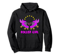 Funny Roller Skater Skating 70S 80S Skate Hoodie - Novelty Apparel Unisex - T-Shirt, Sweatshirt, Hoodie