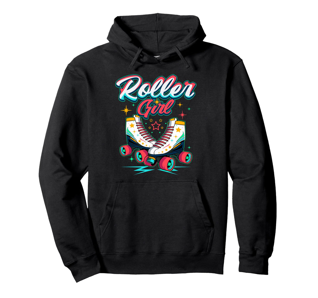 Roller Skating 70S 80S Roller Skate Hoodie - Fun Novelty Design Unisex - T-Shirt, Sweatshirt, Hoodie