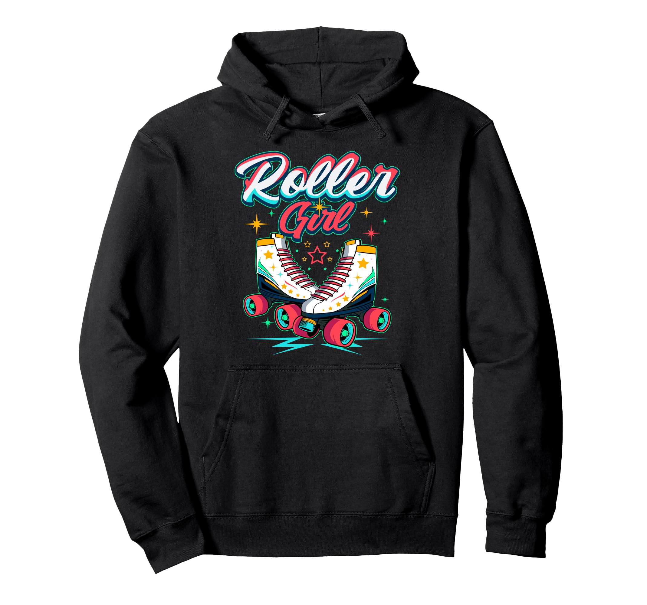 Roller Skating 70S 80S Roller Skate Hoodie - Fun Novelty Design Unisex - T-Shirt, Sweatshirt, Hoodie