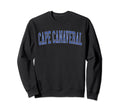Cape Canaveral Fl Distressed Blue Sweatshirt - Aesthetic Graphic Men Women - T-Shirt, Sweatshirt, Hoodie