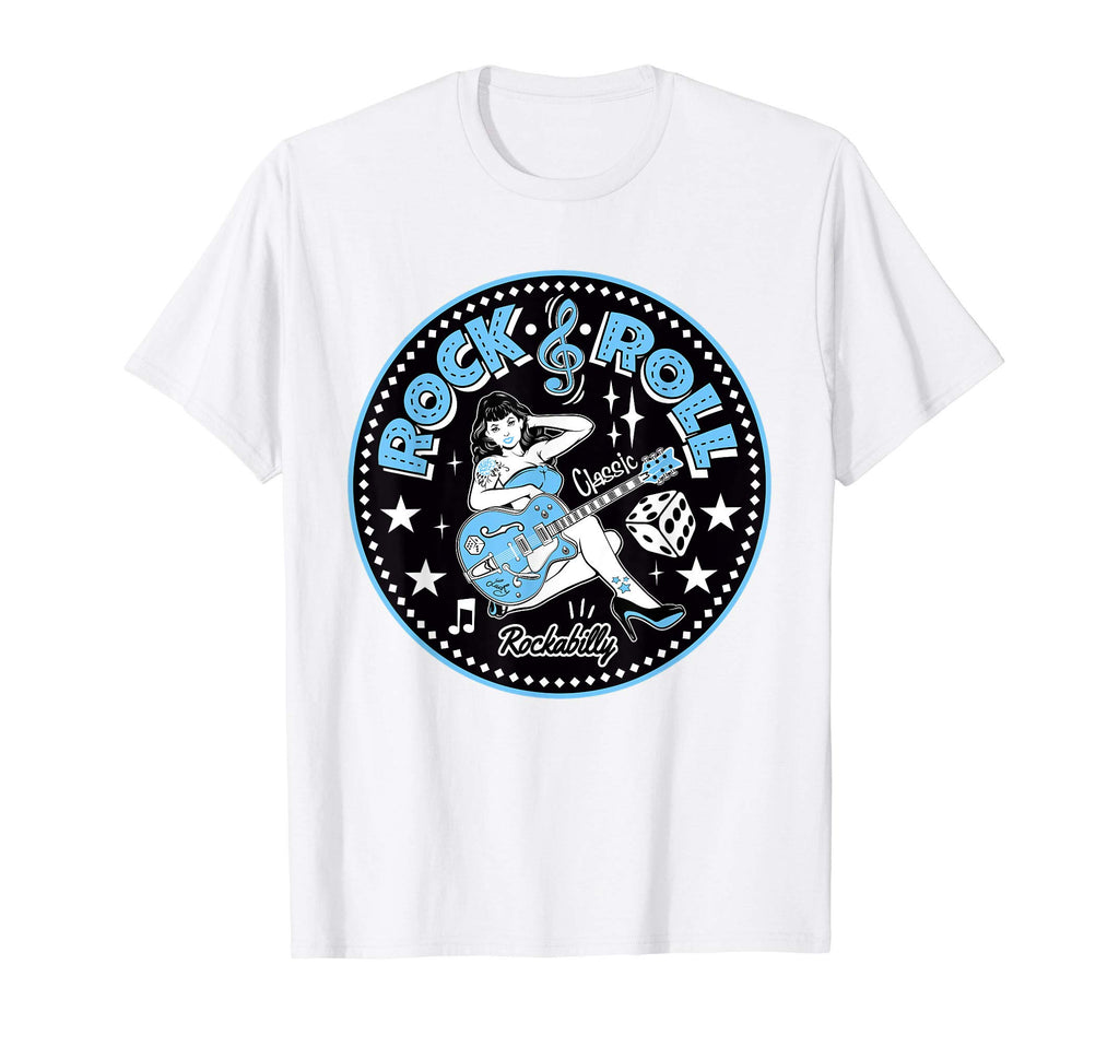 Rockabilly Pin Up Gift 50S Sock Hop T-Shirt - Novelty Apparel for Adults - T-Shirt, Sweatshirt, Hoodie
